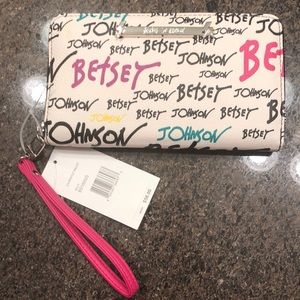 Betsy Johnson Wristlet Wallet